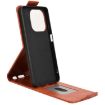 OPPO A5x 5G/4G Brown Magnetic Flip Leather Case with Buckle - 3