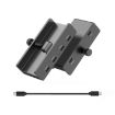 HCL-4C-Pro 4-Port Aluminum Type-C3.1 Clamp Hub (Black) - 1
