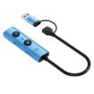 YCE V295B 5-in-1 USB3.0/Type-C HUB AI Docking Station (Blue) - 3
