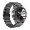 AK77 Smart Watch: BT Call, Health Monitoring, Black Steel Fitness Tracker - 2
