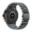 AK77 Smart Watch: BT Call, Health Monitoring, Black Steel Fitness Tracker - 4