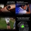 AK77 Smart Watch, Fitness Tracker with Health Monitoring (Silver Steel) - 6