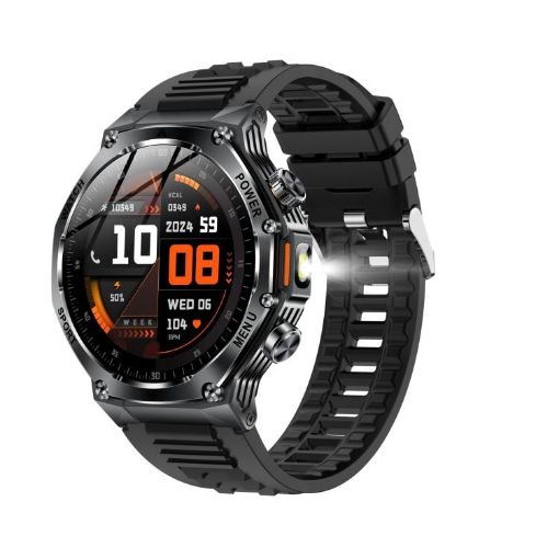 AK82 Smart Watch: BT Call, Health Monitoring, Fitness Tracker (Gray) - 1