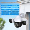 QX155 6MP Triple Camera with WiFi & Humanoid Detection (US Plug) - 5