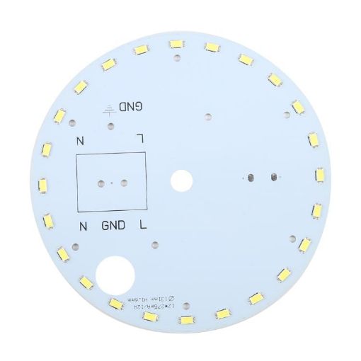12W LED Light Panel, 24 SMD 5730 LEDs, DC 36V White Light - 1