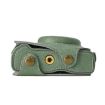 Canon G7 X Mark III Retro Green Leather Camera Case with Strap - 6