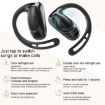 ZGA GS22 Pebble Open Bluetooth Earphone - Black - 4