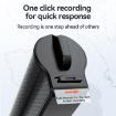 JNN Q70P 8GB OLED Display Magnetic Voice Recording Pen, APP Control - 6