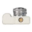 Sony ZV-E10 White Litchi Texture PU Leather Camera Half Case - 6