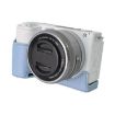 Blue Litchi PU Leather Half Case for Sony Alpha ZV-E10 II/ZV-E10M2 - 2