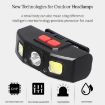 YY12 Infrared Sensor Headlight - Outdoor Super Bright (Black) - 6