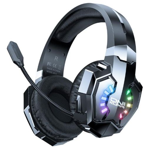 ONIKUMA B15 Black Tri-mode Bluetooth 2.4G Wired E-sports Headset - 1