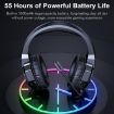ONIKUMA B15 Black Tri-mode Bluetooth 2.4G Wired E-sports Headset - 5