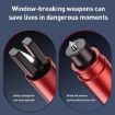 Emergency Car Safety Hammer with Seat Belt Cutter - Red - 3