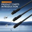 8mm Lens Industrial Endoscope 10m Tube, 4.3" HD Screen P380 - 5