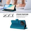 TCL 605/60 SE Zipper Leather Case, 9 Card Slots, Magnetic Closure - 4