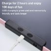 21" Rechargeable LCD Drawing Board for Kids, Black/Green Graffiti Style - 5