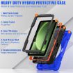 Galaxy Tab Active5 Pro Case: Silicone Hybrid with Strap (Blue) - 4