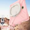 Samsung Galaxy Tab Active5 Pro Silicone Case with Strap (Pink) - 5