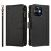 Ulefone Note 16 Pro Leather Case: 9 Card Slots, Magnetic Closure, Black - 2