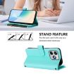 Ulefone Note 18 Ultra/Pro Mint Green Leather Case with Card Slots - 4