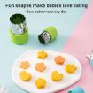 12pcs Stainless Steel Biscuit & Vegetable Cutting Molds Set - 4