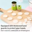 12pcs Stainless Steel Biscuit & Vegetable Cutting Molds Set - 5
