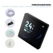 BHT-2005GA Black Smart Thermostat with 4" Screen for Water Heating - 5