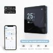 BHT-2005GA Black Smart Thermostat with 4" Screen for Water Heating - 6