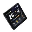 BHT-2005GALW Smart Thermostat: 4" WiFi, Water Heating, Black - 1