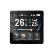 BAC-2005EL Smart Room Thermostat, 4" Screen, Four Channel (Black) - 2