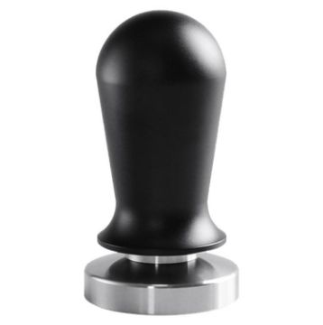 51mm Black Stainless Steel Coffee Tampon Hammer Pressure Tool - 1