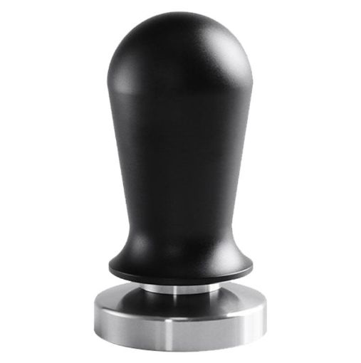 51mm Black Stainless Steel Coffee Tampon Hammer Pressure Tool - 1
