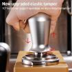 51mm Black Stainless Steel Coffee Tampon Hammer Pressure Tool - 4