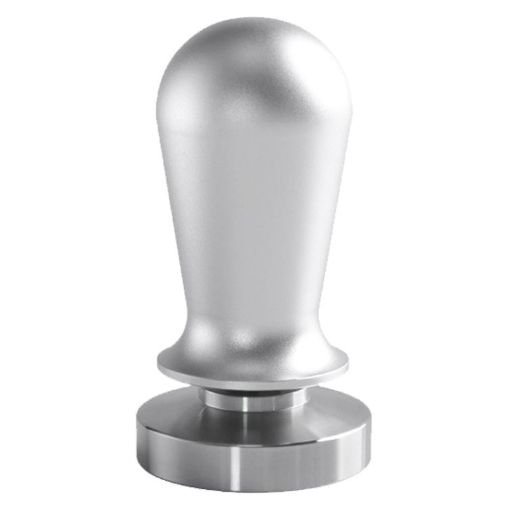 51mm Stainless Steel Coffee Powder Hammer Pressure Tampon, Silver - 1