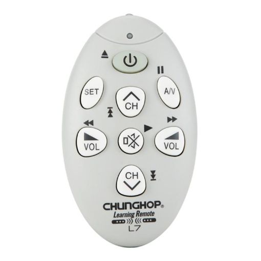 CHUNGHOP L7 Grey Infrared Learning Universal TV Remote Control - 1