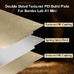 3D Printing Build Plate 184mm Gold/Double-Textured PEI for Bambu A1 Mini - 4