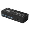 FJGEAR FJ-8K202DB 8K 60Hz DP Monitor KVM Switch UK Plug - 1