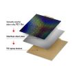 PEI Coating Starry PET Film Double-Sided 3D Printing Build Plate 310mm - 3