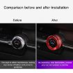 Mazda Axela CX-30 2020-2022 Control Knob Decorative Rings (Blue) - 2