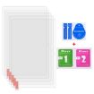 Sgin T10P 10.1" Tablet Glass: 25pcs 9H Tempered Explosion-proof Film - 2
