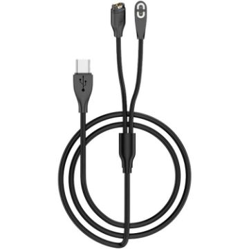 Earphone & Smart Watch Charger Adapter for Shokz & Garmin, Type-C - 1