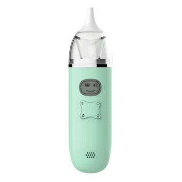 FY-B201 USB Rechargeable Electric Nasal Aspirator for Babies (Green) - 1