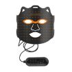 LED Colorful Photon Mask Facial Beauty Instrument, US Plug (Black) - 1