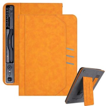 ZTE nubia RedMagic Nova Leather Wristband Tablet Case (Yellow) - 1