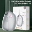 FY-B301 Black Portable Folding Smart Water Flosser, 120ml Tank - 2