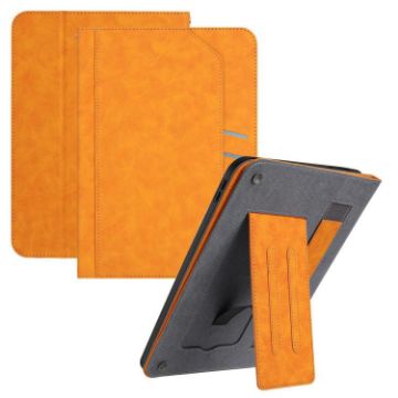 Samsung Galaxy Tab Active5 2024 Yellow Leather Wristband Case - 1