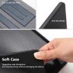 Samsung Galaxy Tab Active5 2024 Leather Case with Wristband - Dark Blue - 4
