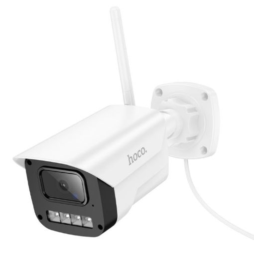 hoco D4 2MP Outdoor HD WiFi Bullet Camera IP65 (US Plug) - 1