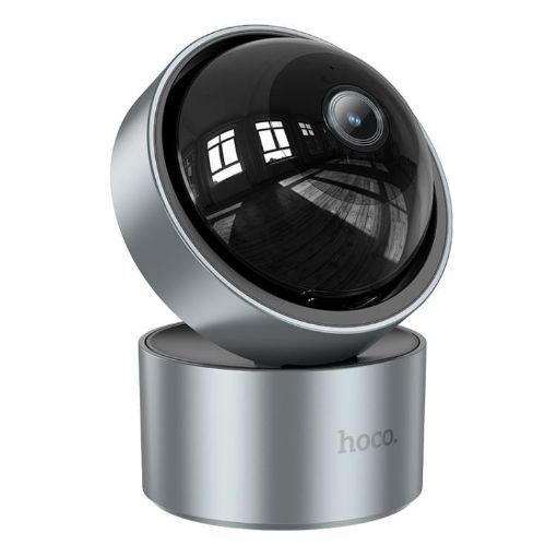 hoco D5 3MP Indoor PTZ Camera, 2.4G WiFi, IP54, UK Plug - 1